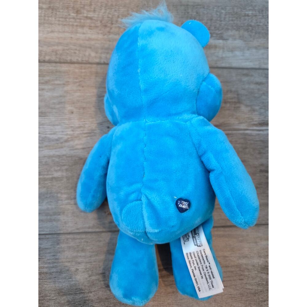 Care Bears Grumpy Bear Plush 2020 Basic Fun Unlock The Magic Blue Stuffed Animal - Picture 4 of 5